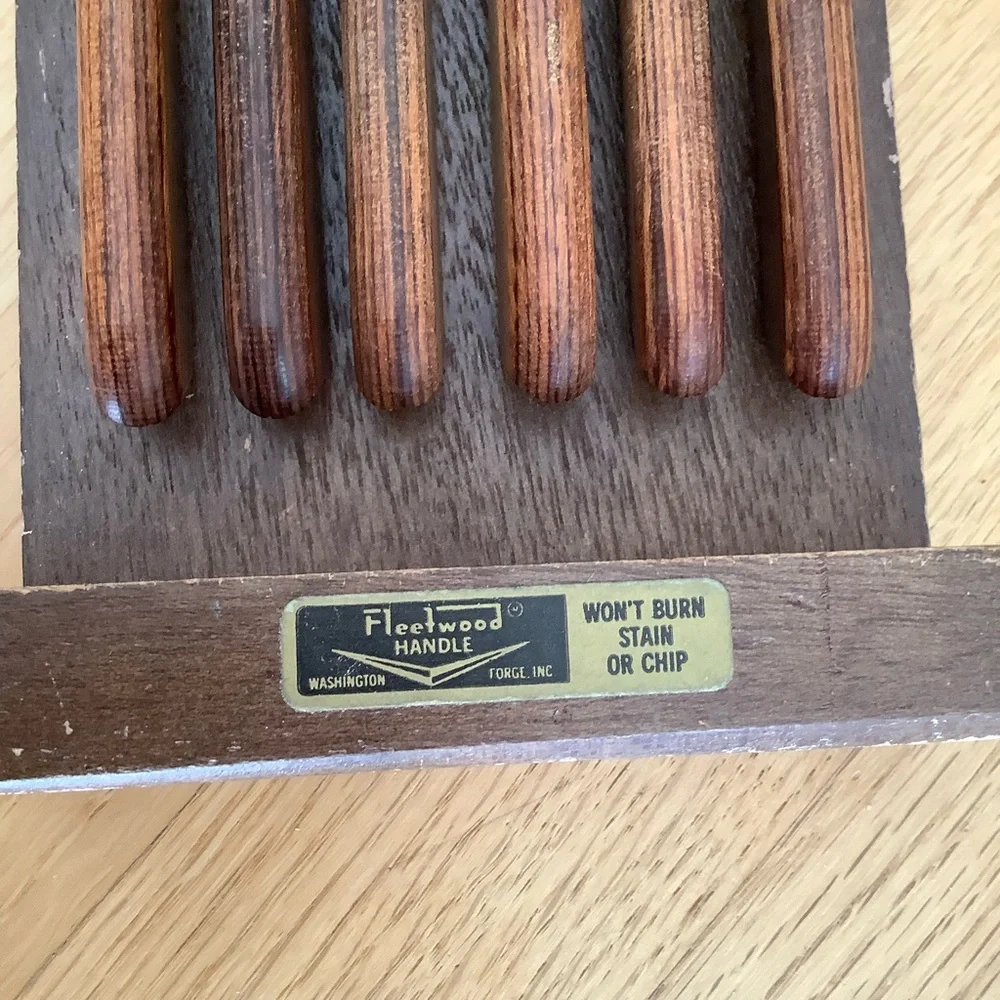 Forgecraft by Washington Forge Steak Knives set